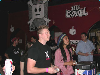 Fans Play Video Games