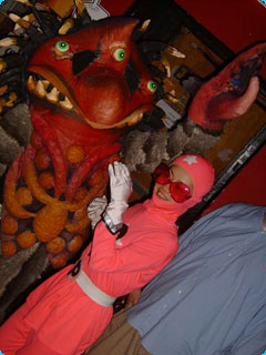 New Monster and Peelander Pink